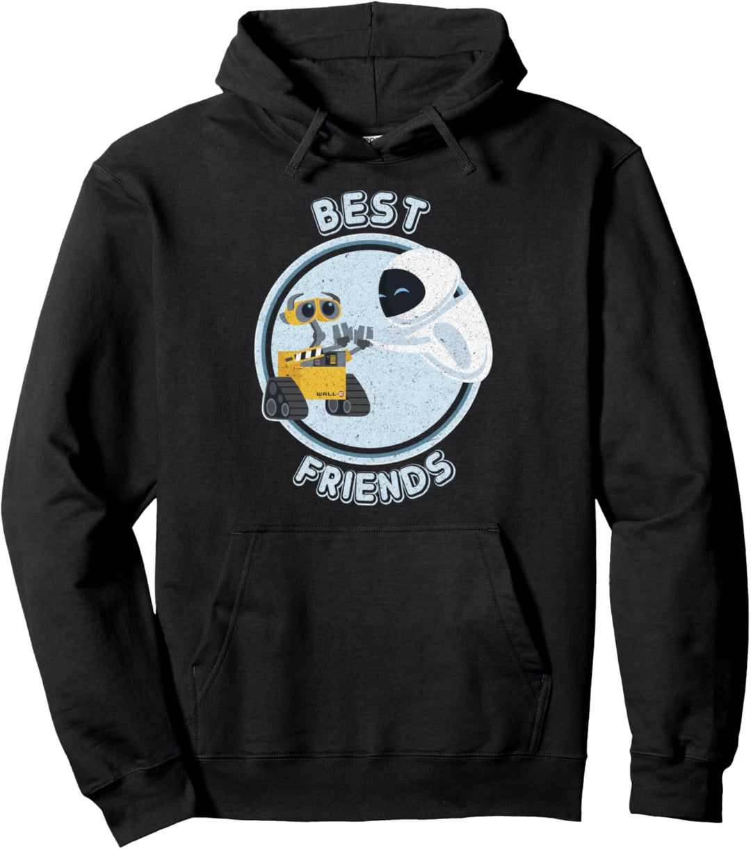 Disney Pixar Wall-E & Eve Best Friends Portrait Pullover Hoodie