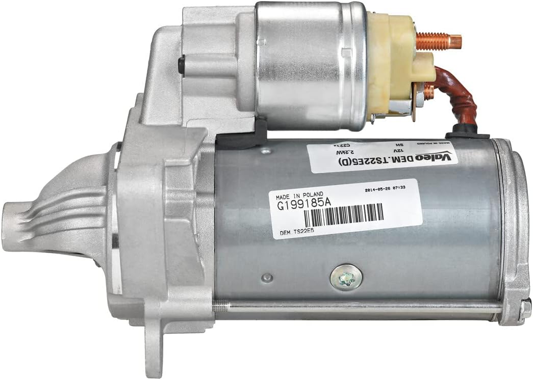 VALEO 438202 Starter Nennleistung: 2,2 kW Stop & Start: NO Zähnezahl: 10 zähne Spannung: 12 V Drehri