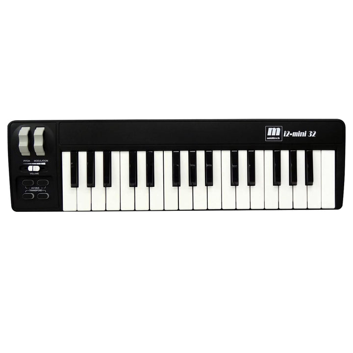 Miditech MIT-00170 i2 Mini 32 Keyboard schwarz
