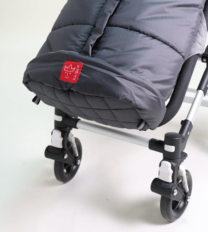 Kaiser Iglu Thermo Fleece Fusssack, anthrazit, Anthrazit
