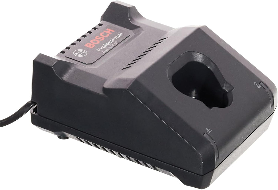 Bosch Professional Singlevolt-Li-Ion-Schnellladegerät GAL 12V-40 (Zubehör für 12 V Li-Ion-Akkus von
