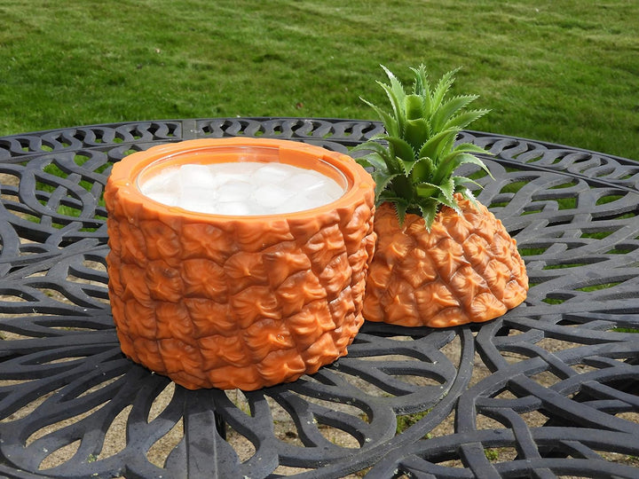 Bar Bespoke Retro Ananas-Eiskübel – Vintage-Kunststoff in Ananasform 1 —, 1 —