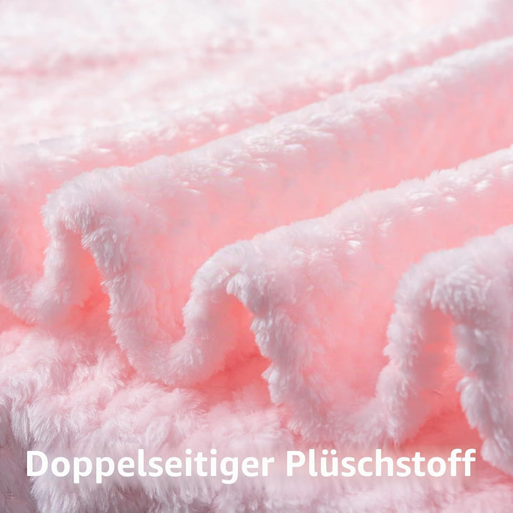 SLSON 2 Decken Hundedecken Katzendecken,Weiche Doppelseitige Haustierdecken für Sofas, Stühle,Autos,
