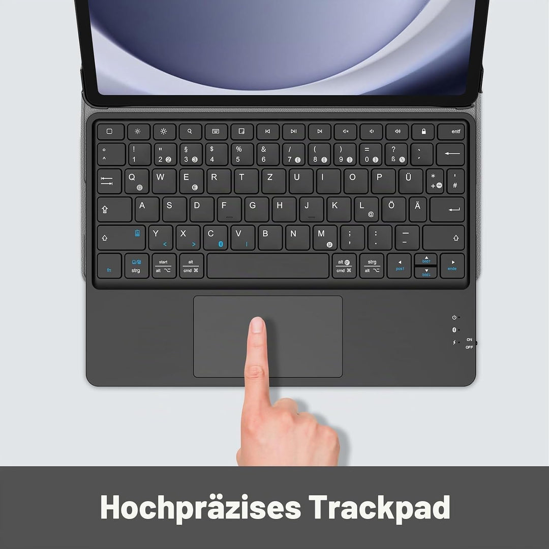 FINTIE Tastatur Hülle für Samsung Galaxy Tab A11+ Plus 11" 2025 / Tab A9+ Plus 11 Zoll 2023 Tablet -