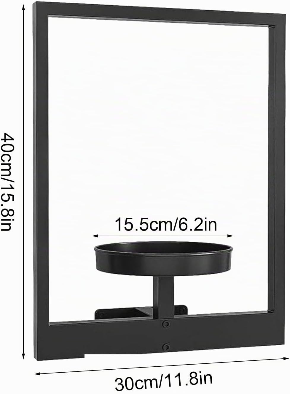 Bilderrahmen-Pflanzenhalter Für Die Wand,Pflanzenregale Für Fenster,Pflanzen-Wandrahmen Aus Metall,4