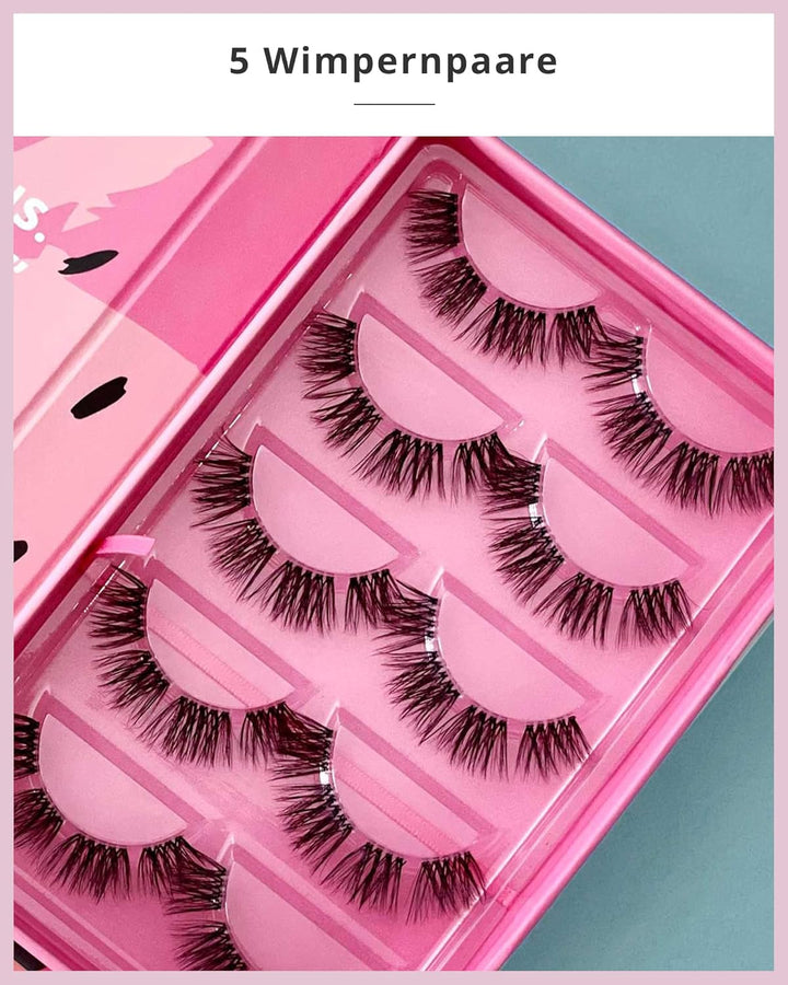 GirlGotLashes Grosse Boxen Cat Eye Edition Handgemachte Wimpernextensions Wimpernverlängerung für Zu