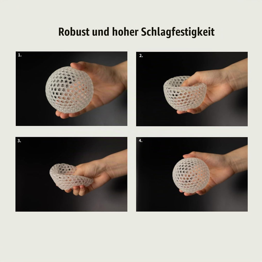 Siraya Tech Tenacious 3D-Druckerharz Flexibles 405 nm UV-härtendes Harz mit hoher Schlagfestigkeit S