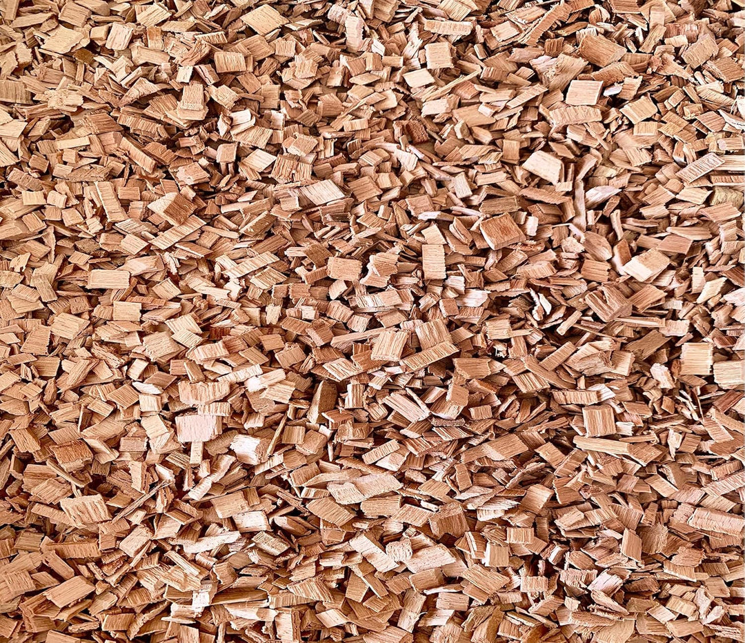PINI 15 Kg Räucherchips Apfel 6-12 mm Smoking Chips Räucherspäne