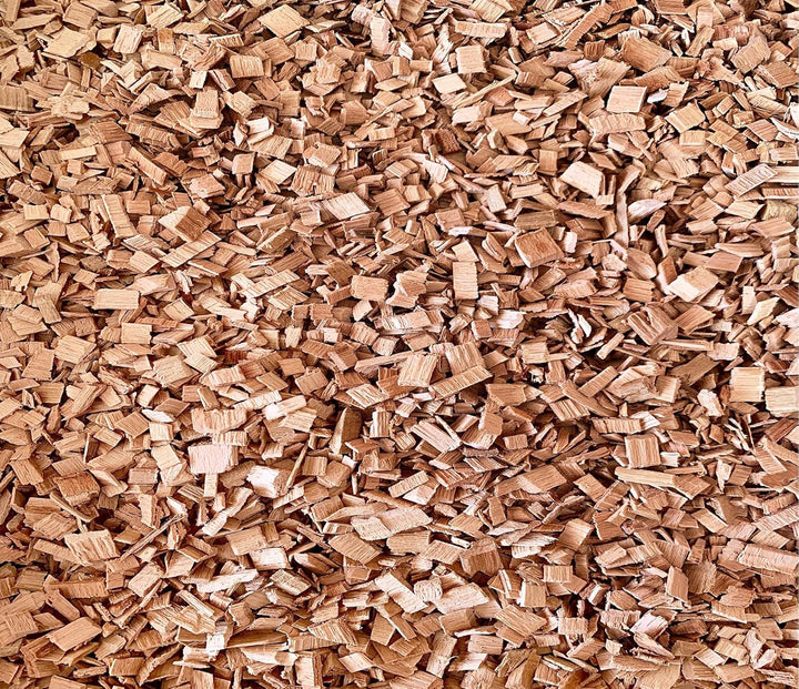 PINI 15 Kg Räucherchips Apfel 6-12 mm Smoking Chips Räucherspäne