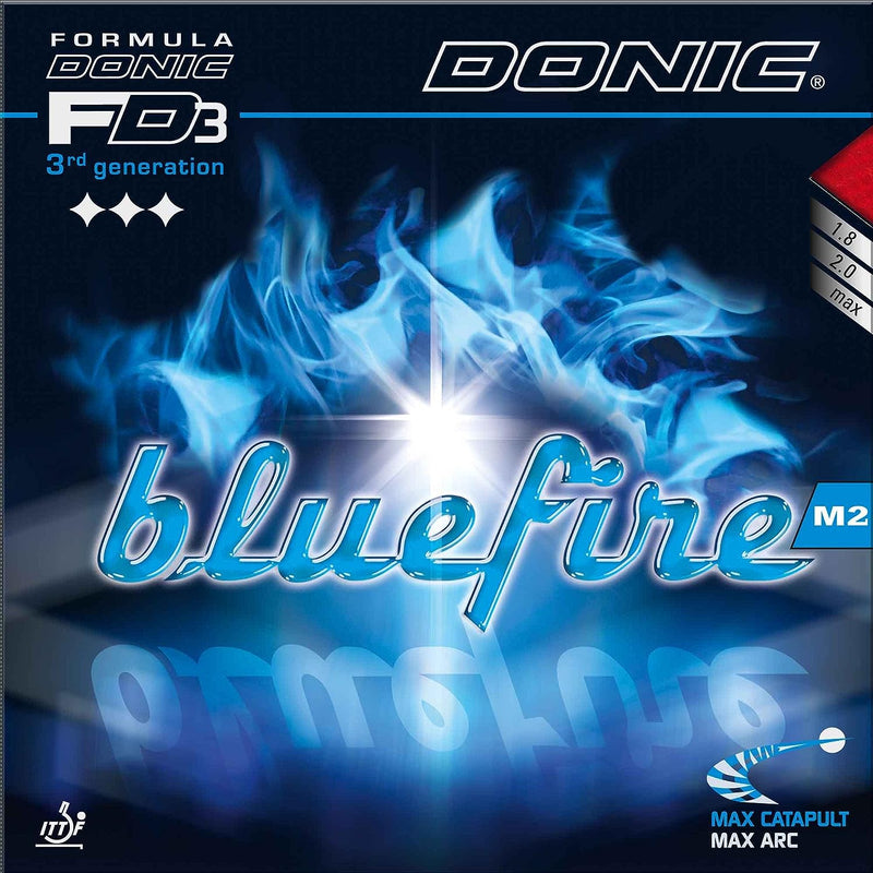 DONIC Belag Bluefire M2 2,0 mm, rot 2,0 mm, rot, 2,0 mm, rot 2,0 mm, rot