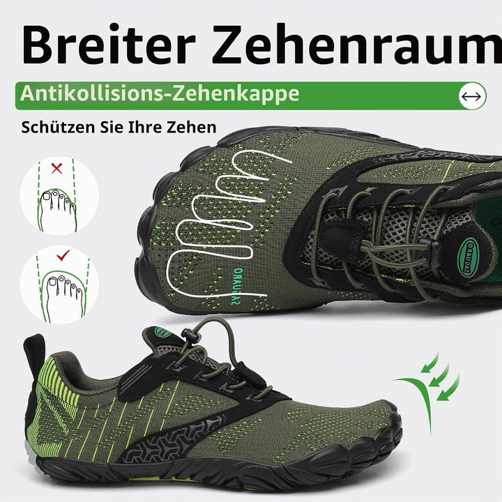 SAGUARO Herren Damen Barfussschuhe Wanderschuhe Traillaufschuhe Minimalistische Outdoor Wassersports