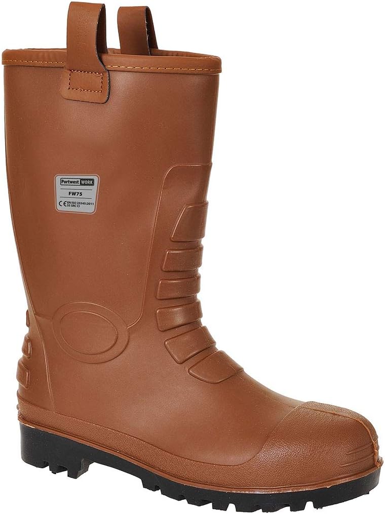 Steelite™ Neptune Rigger Sicherheitsstiefel S5, Farbe: Tan, Grösse: 47 - FW75TAR47 Bronze 47 EU, Bro