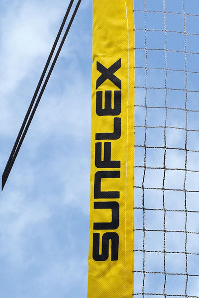 Sunflex® X-Net | Outdoor-Spiel für Strand + Wiese | vielseitiges stabiles Spiel ohne Limits für 4 Sp