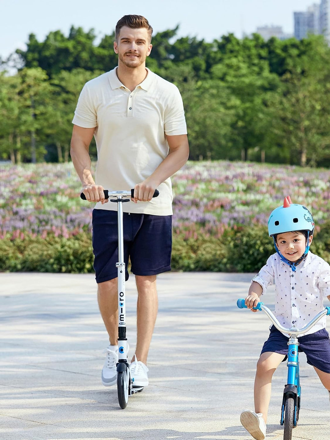MICRO Scooter White, micro