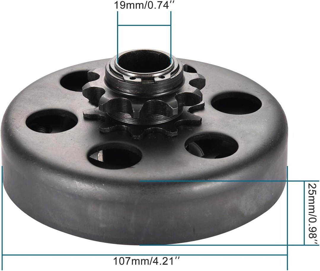 GOOFIT Fliehkraftkupplung 3/10,2 cm Bohrung 10T # 40/41/420 Kette Ersatz für Baja GO POWERSPORTS Go