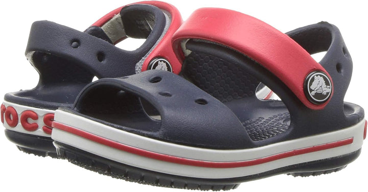 Baya Lined Fuzz-Strap Clog 19 EU Crocs Crocband Sandal Kids Unisex Kinder Sandalen, 19 EU Crocs Croc