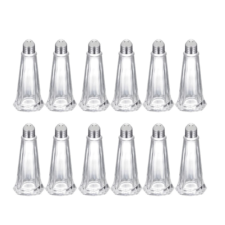 Westmark Universalstreuer, 12 Stück, Fassungsvermögen: je 40 ml, Glas/Rostfreier Edelstahl, New York