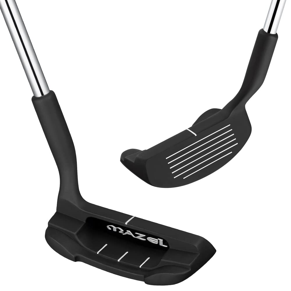 MAZEL Golf Chipper 36 oder 45 Grad Edelstahl Chipper Golf Club für Männer Rechtshänder 36 Degree Bla