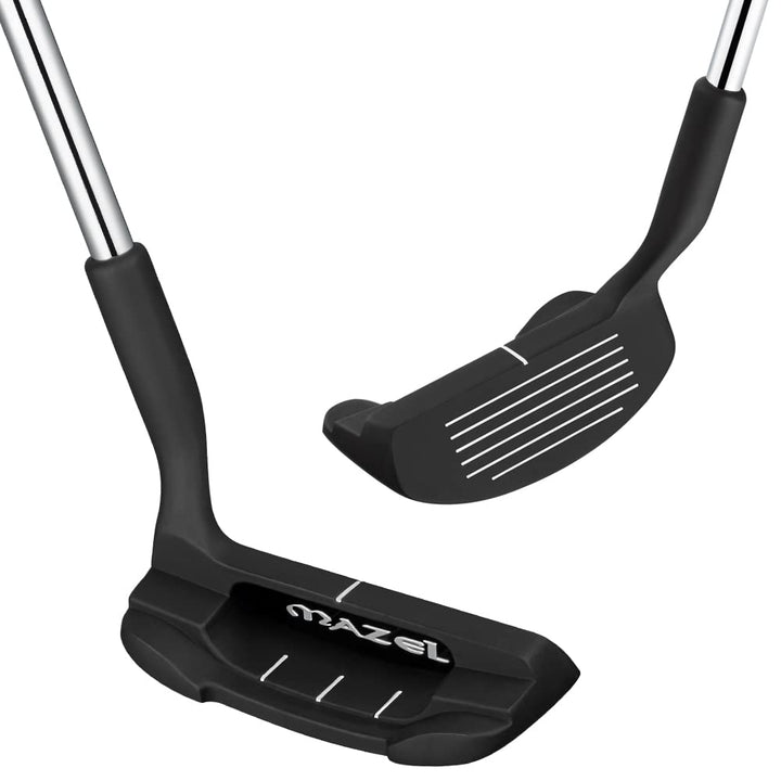 MAZEL Golf Chipper 36 oder 45 Grad Edelstahl Chipper Golf Club für Männer Rechtshänder 45 Degree Bla