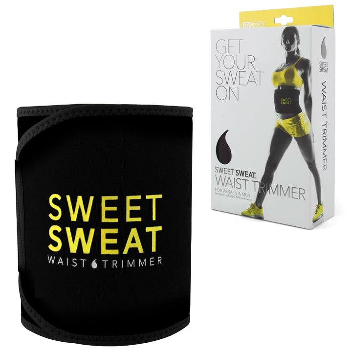 Sweet Sweat Premium Bauchweghose für Männer und Frauen. Inklusive kostenloser Probe des Sweet Sweat