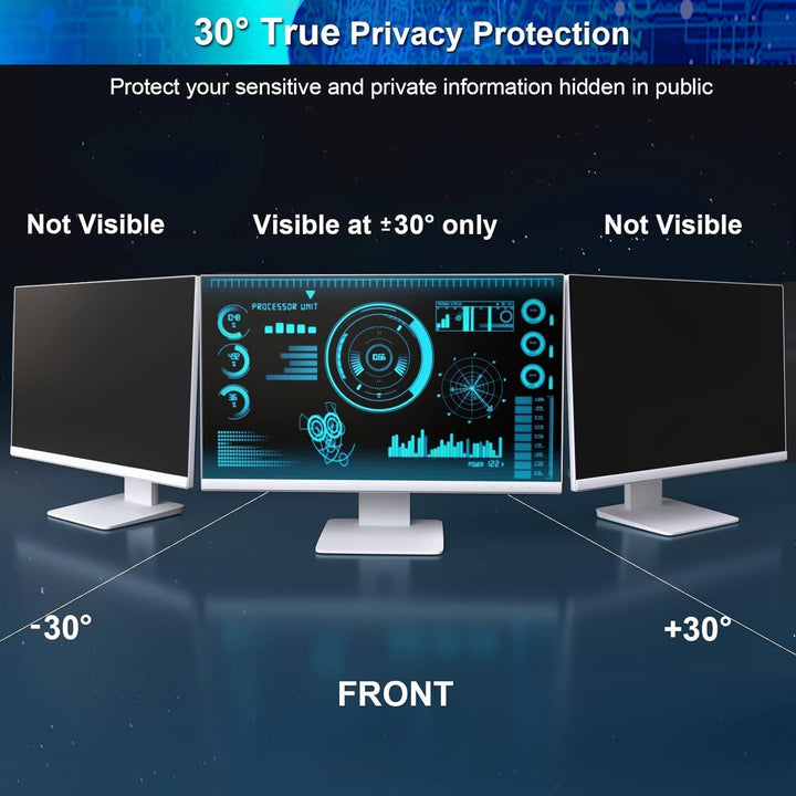 salipt 68,6 cm (27 Zoll) Computer-Sichtschutzfilter für 16:9-Breitbild-Display, Bildschirm-Privatspi