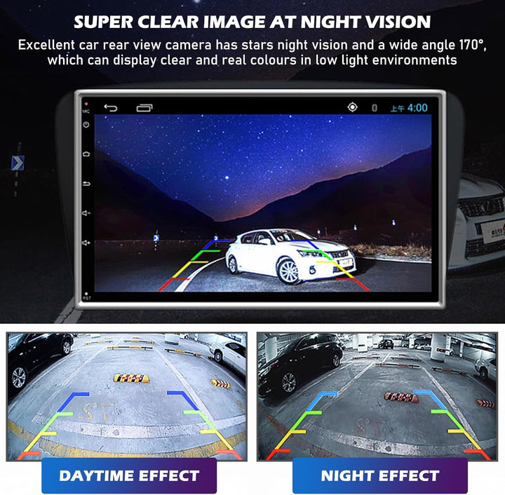Ahd 360° Einstellbare Universal Rückfahrkamera, Ahd 720p HD Rückfahrkamera Für Pkw, SUV, Wohnmobil,
