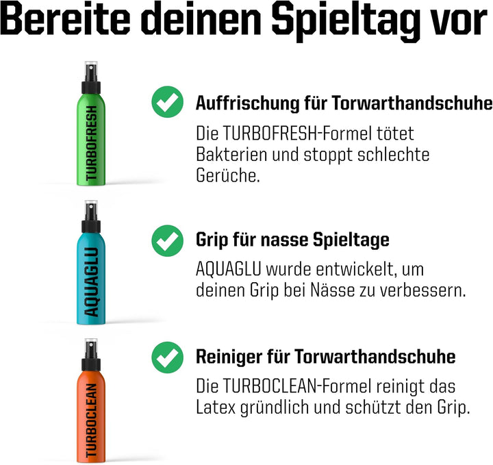 T1TAN TurboGlu Torwarthandschuh-Gripbooster 200ml - Perfekter Grip auf Knopfdruck