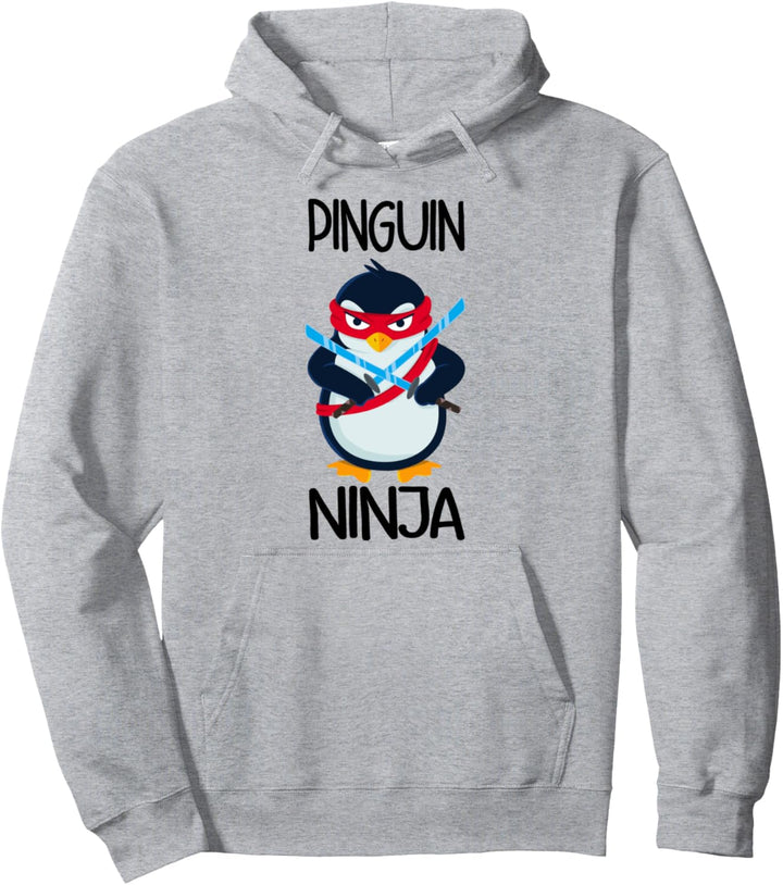 Pinguin Ninja Pullover Hoodie