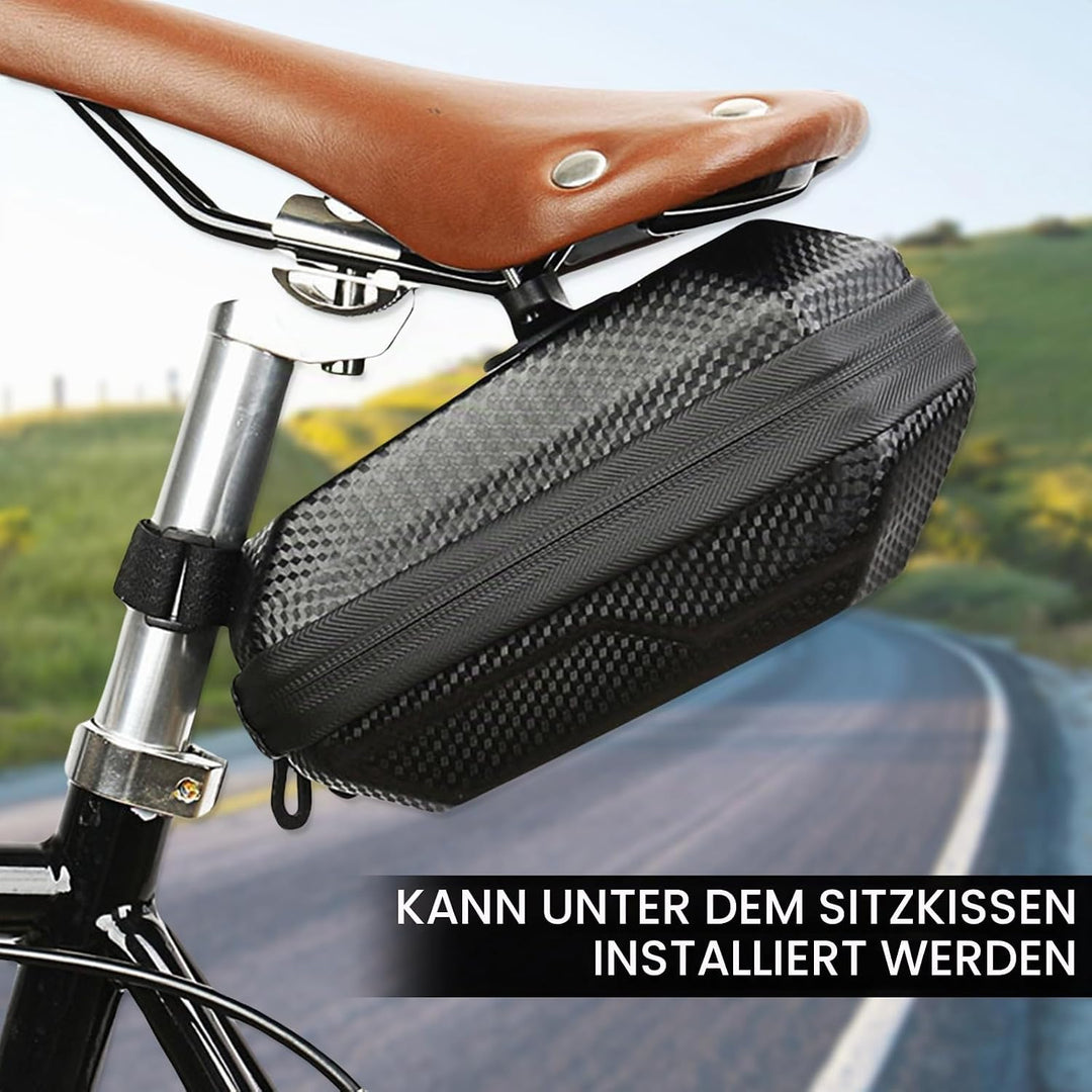 4L E Scooter Tasche für Roller wasserdichte Rollertasche Grosser Kapazität Lenkertasche Schwarz Vord