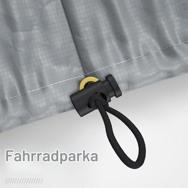 BikeParka STASH Fahrrad Abdeckung Pavement Grey, Pavement Grey