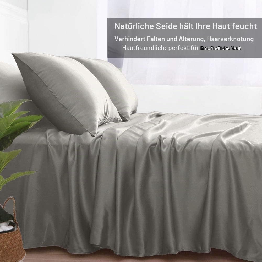 Seidenkissenbezug Jaciu Silk Pillowcase 21 Momme beidseitiger Seidenkissenbezug Kissenbezug Versteck