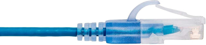 Monoprice Cat6A Ethernet-Netzwerk-Patchkabel – 6 m – Blau | 5er-Pack, 10 G – SlimRun Serie 5 Stück 2