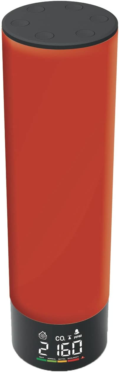 WL1045 Luftgütemonitor, Co2 Laterne - 3- Farben - Lüftungssystem, rot, gelb, grün, Co2 Alarm, perfek