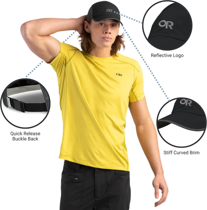Outdoor Research Erwachsene (Unisex) Verschluss Swift Cap Einheitsgrösse Cenote Reflective, Einheits