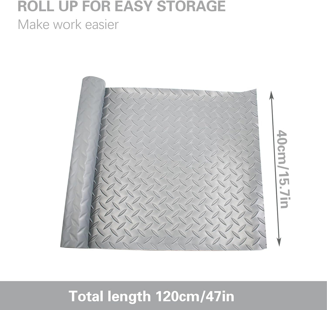 Werkbankmatte 40x120 cm rutschfeste Tischunterlage 2mm dick Arbeitsmatte Thekenmatte für Handwerk, H