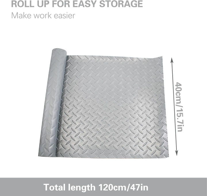Werkbankmatte 40x120 cm rutschfeste Tischunterlage 2mm dick Arbeitsmatte Thekenmatte für Handwerk, H