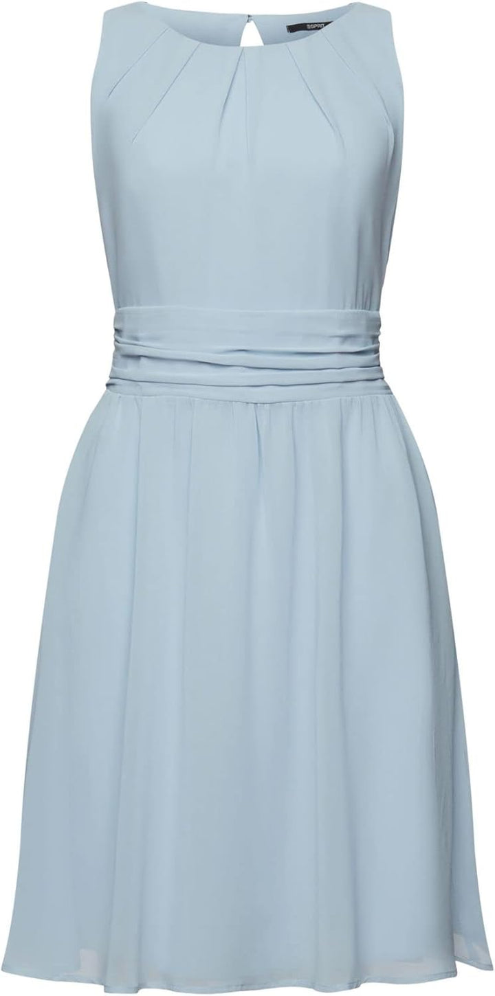 ESPRIT Damen Kleid, Light Blue Lavender