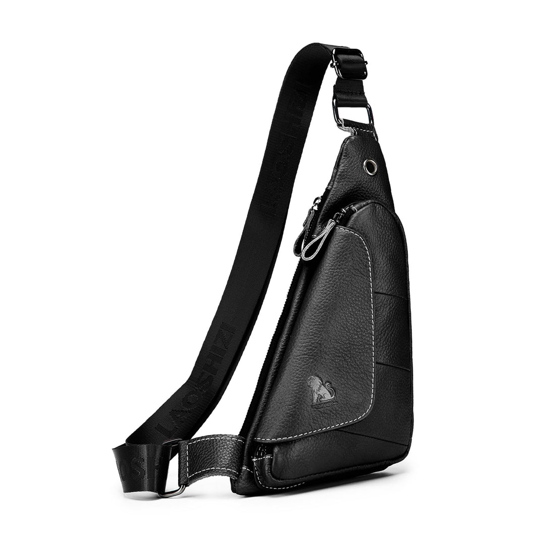pundarika brusttasche herren leder Kleine umhängetasche herren sling bag Leder Crossbody bag Tasche