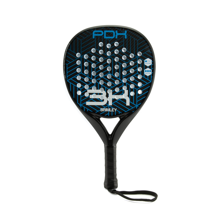 Brimley Padelschläger Carbon | Geeignet für Anfänger & Fortgeschrittene Spieler | 100% Carbon-Schläg