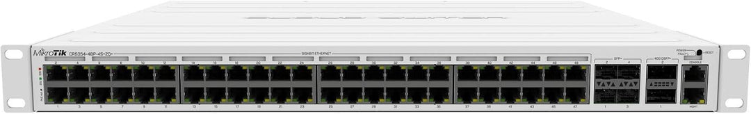 Mikrotik CRS354-48P-4S+2Q+RM network switch L3 Gigabit Ethernet (10/100/1000) Power over Ethernet (P