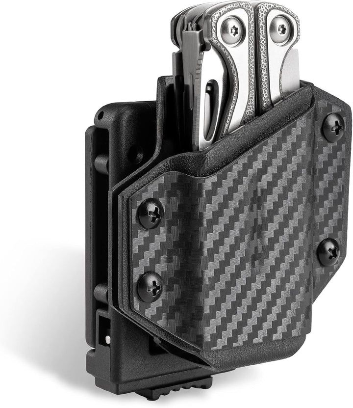 TACTICAL GEEK Kydex Holster für LEATHERMAN Multitool, mit Einstellbare Spannung, Passend für die mei