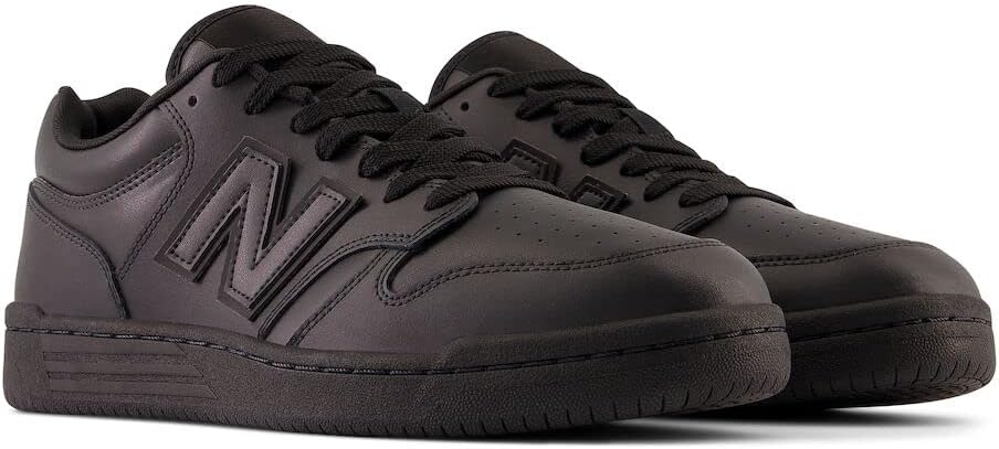 New Balance Herren Bb480 Sneaker 37 EU Schwarz, 37 EU Schwarz