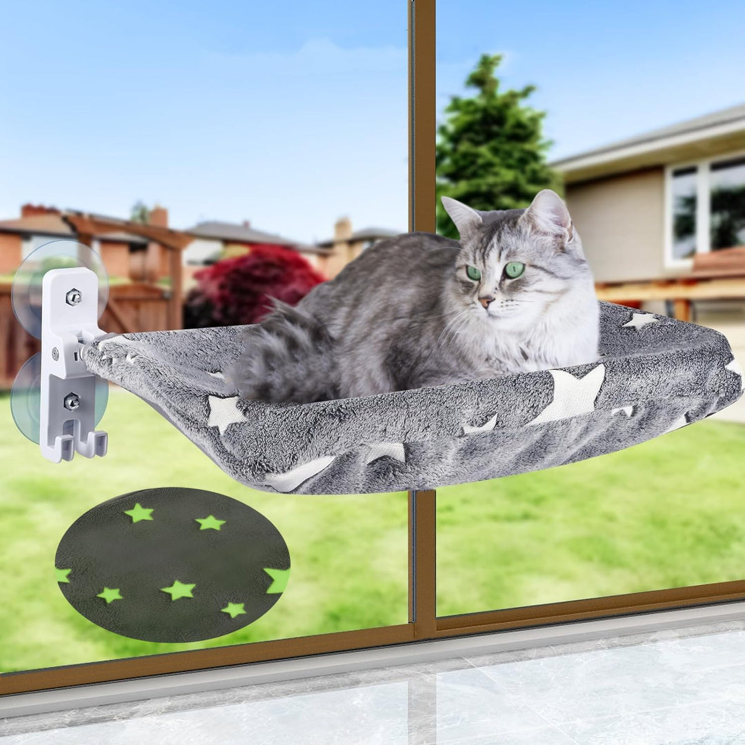 Katzen fensterliege-Faltbare Fenster hängematte für Katzen-Katze fensterbett,52cm Fenster hängematte