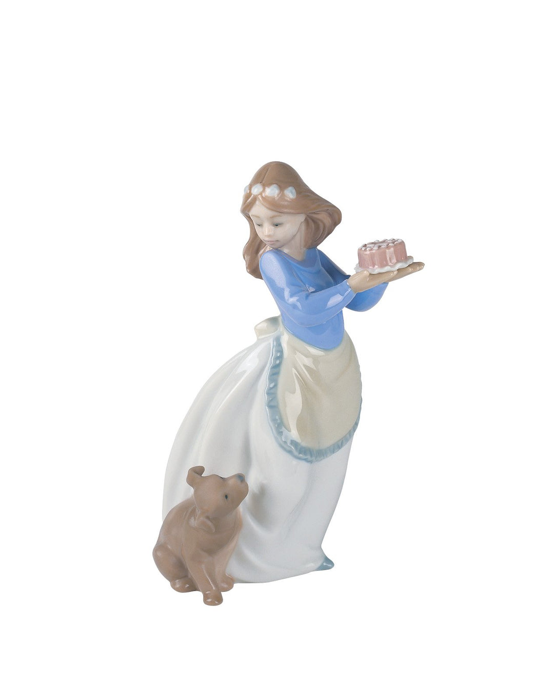 NAO Puppy's Birthday Porzellanfigur