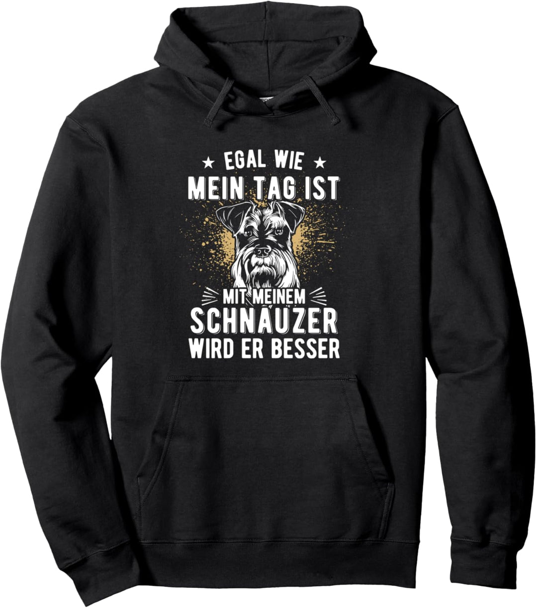 Zwergschnauzer Miniature Schnauzer Hund Pullover Hoodie