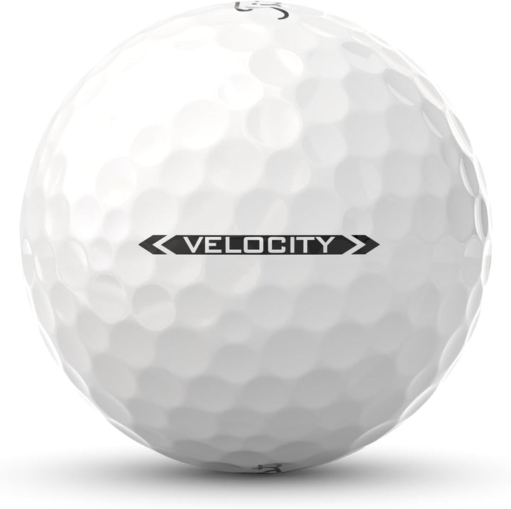 Titleist Velocity Golfball 42.67 millimeters Weiss, 42.67 millimeters Weiss