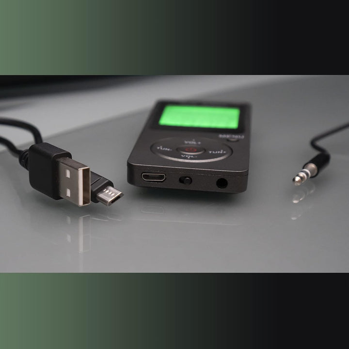 ELBE RF95 AM-FM Digitalradio, sportlich, Schwarz