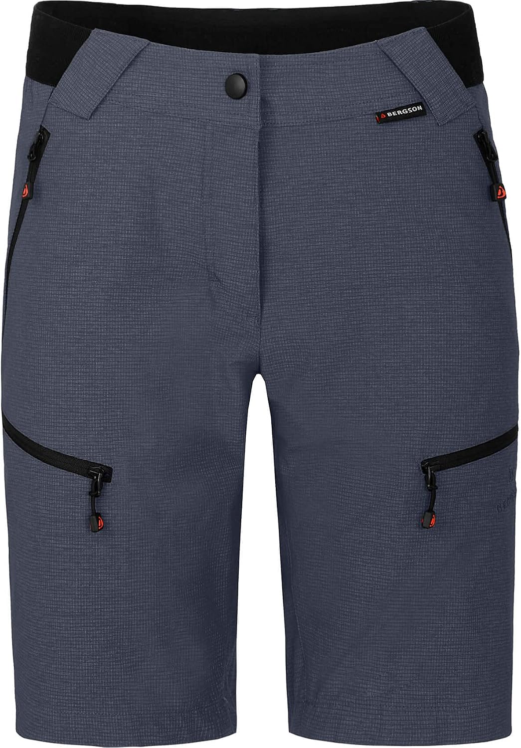 Bergson PORI Bermuda | Damen Wandershorts - Robust &amp; elastisch Damen Wandershorts in Bermuda-Länge,