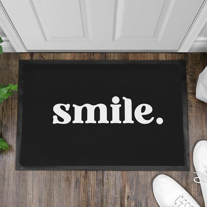 Trendation - Smile Fussmatte Aussen und Innenbereich 60x40 cm