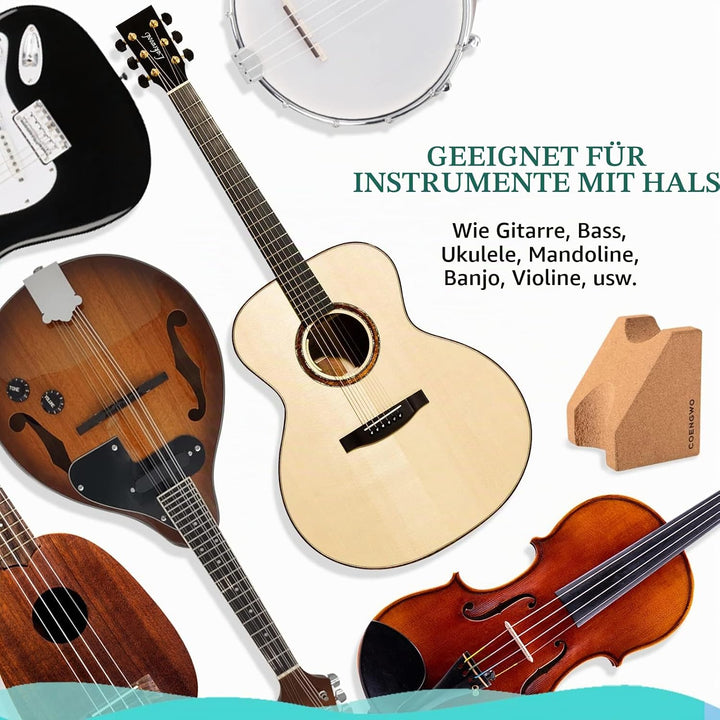 COENGWO Gitarren Halsstütze, Gitarre Halsstütze Cradle Saiteninstrument Nackenstütze Gitarrenbauer T